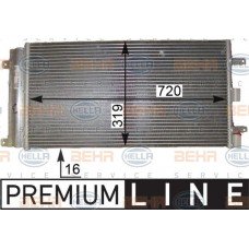 Ψυγείο A/C (Εξωτερικό) FIAT DOBLO 2005 - 2009 ( 223 ) Cargo 024306400