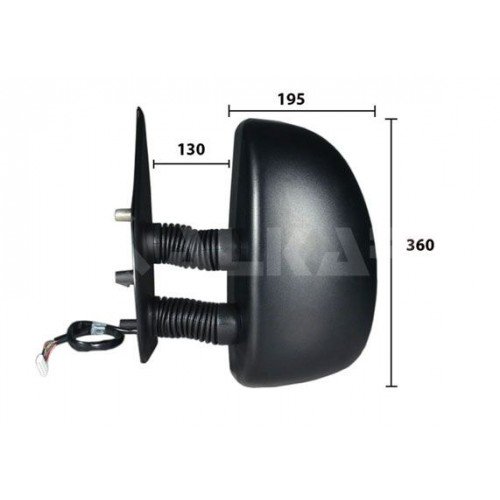 Καθρέπτης Μηχανικός CITROEN JUMPER 2002 - 2006 I ( 244 ) Αριστερά 024607502