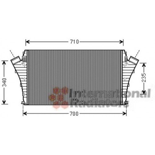 Ψυγείο Intercooler OPEL VECTRA 2002 - 2005 ( C ) 025106210