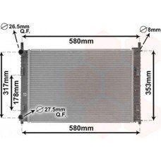 Ψυγείο Νερού MAZDA 2 2003 - 2005 ( DY ) 025906340