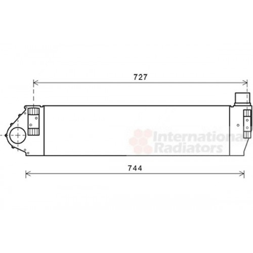 Ψυγείο Intercooler RENAULT MEGANE 2006 - 2008 027506210