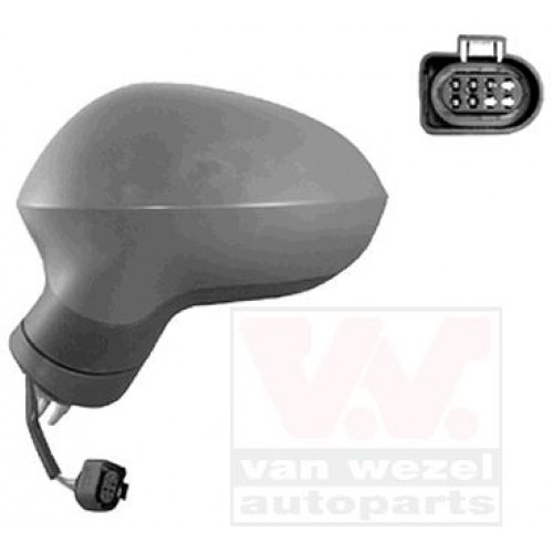 Καθρέπτης Ηλεκτρικός Θερμαινόμενος Βαφόμενος SEAT LEON 2009 - 2013 ( 1P ) Αριστερά 028107502