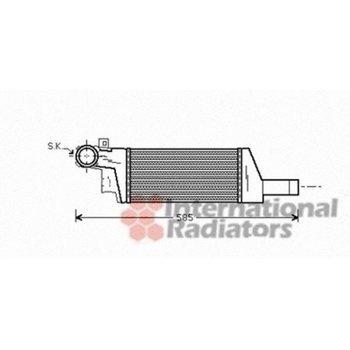Ψυγείο Intercooler OPEL COMBO 2000 - 2004 028606200 Ψυγείο Intercooler OPEL COMBO 2000 - 2004 028606200
