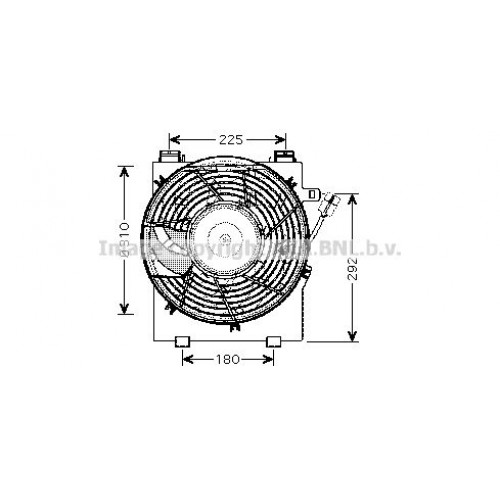 Βεντιλατέρ A/C OPEL COMBO 2000 - 2004 028606460 Βεντιλατέρ A/C OPEL COMBO 2000 - 2004 028606460
