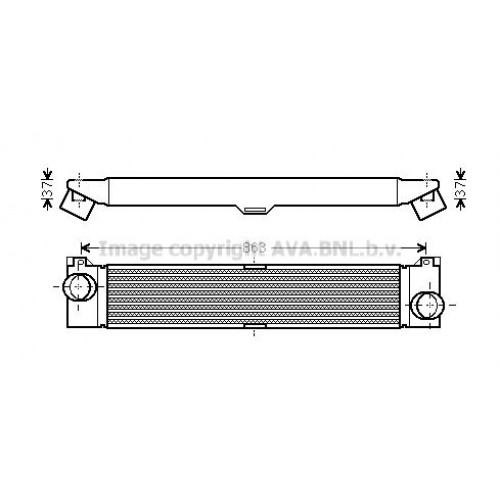 Ψυγείο Intercooler FIAT DUCATO 2006 - 2014 028706210
