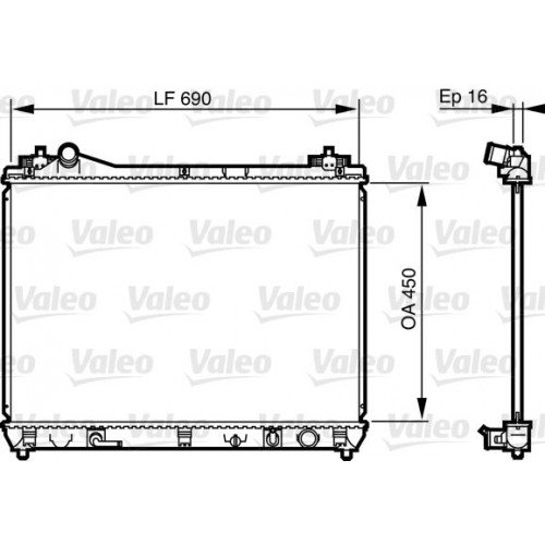 Ψυγείο Νερού SUZUKI GRAND VITARA 2006 - 2009 ( JB ) 029306340