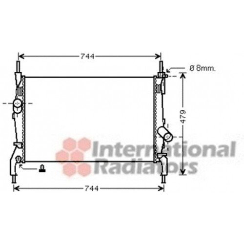 Ψυγείο Νερού FORD TRANSIT 2006 - 2012 029706310