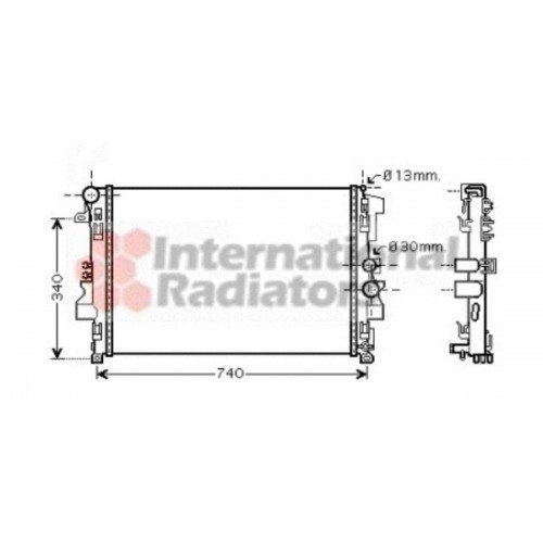 Ψυγείο Νερού MERCEDES VIANO 2004 - 2010 ( W639 ) 030206300 Ψυγείο Νερού MERCEDES VIANO 2004 - 2010 ( W639 ) 030206300