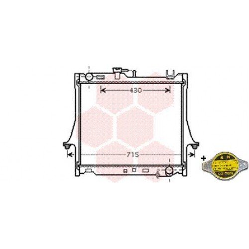 Ψυγείο Νερού ISUZU D-MAX ( 8DH ) 2007 - 2012 030906310