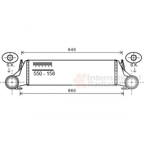 Ψυγείο Intercooler BMW X5 2000 - 2004 ( Ε53 ) 031306210