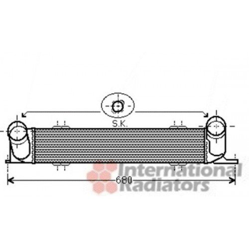 Ψυγείο Intercooler BMW 1 Series 2004 - 2007 031606200