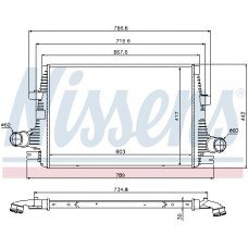 Ψυγείο Intercooler ALFA ROMEO BRERA 2006 - 2010 ( 939 ) 034106200