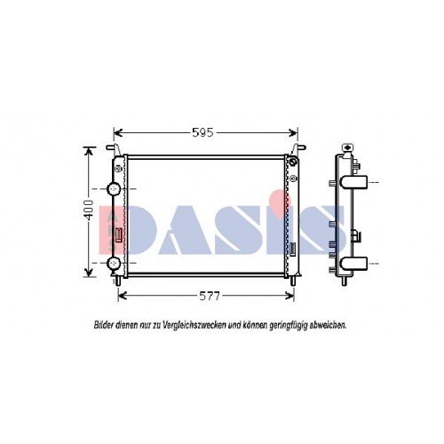 Ψυγείο Νερού FIAT PALIO 1999 - 2004 ( 178DX ) 037006310