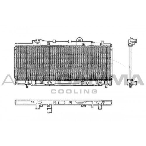 Ψυγείο Νερού FIAT PUNTO 1994 - 1999 ( 176 ) 037906350