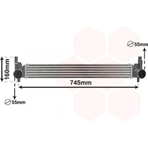 Ψυγείο Intercooler VW POLO 2009 - 2014 ( 6R ) 038706210