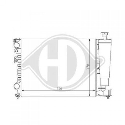 Ψυγείο Νερού LANCIA ZETA 1994 - 2002 ( 220 ) 041806300