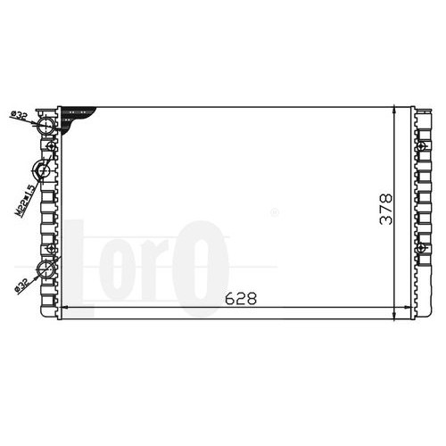 Ψυγείο Νερού SEAT AROSA 1997 - 2000 ( 6H ) 043006345