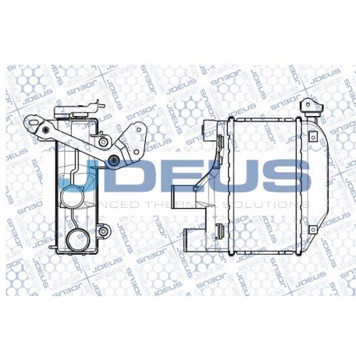 Ψυγείο Intercooler TOYOTA COROLLA 2004 - 2007 ( E120 ) 044006210