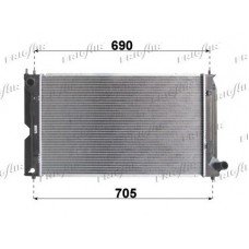 ΨΥΓΕΙΟ ΝΕΡΟΥ 1.4 D4D ΜΗΧΑΝΙΚΟ ΠΕΤΡΕΛΑΙΟ (625x390) (KOYO) TOYOTA COROLLA 2002 - 2004 ( E120 ) 044106325