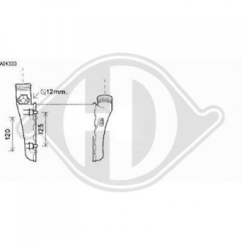 Ψυγείο Intercooler SEAT EXEO 2009 - 2013 ( 3R ) 044606210