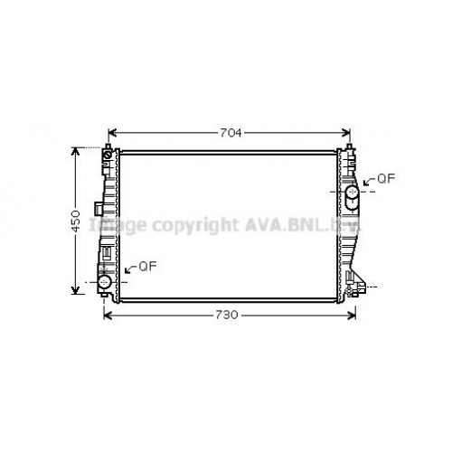 Ψυγείο Νερού ALFA ROMEO 159 2006 - 2008 044906300