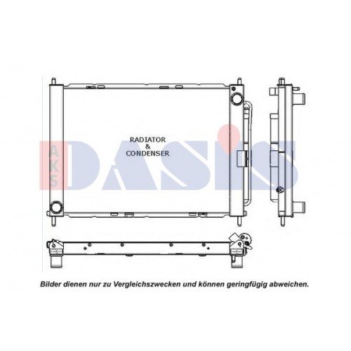 Ψυγείο Νερού & A/C (Σετ) RENAULT TWINGO 2007 - 2012 ( CN0 ) 046306310
