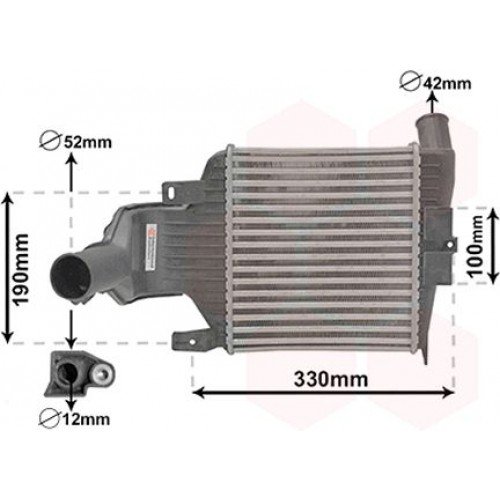 Ψυγείο Intercooler OPEL ASTRA 2004 - 2007 ( H ) 047106250 Ψυγείο Intercooler OPEL ASTRA 2004 - 2007 ( H ) 047106250
