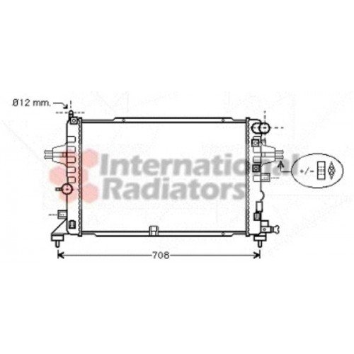 Ψυγείο Νερού OPEL ASTRA 2004 - 2007 ( H ) 047106320