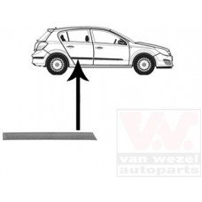 Φάσα Πόρτας Βαφόμενο OPEL ASTRA 2004 - 2007 ( H ) Πίσω Δεξιά 047106571