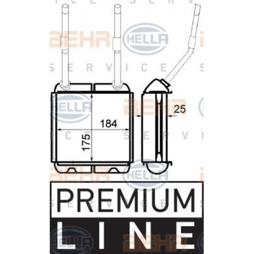 Ψυγείο Καλοριφέρ OPEL ASTRA 1995 - 1998 ( F ) 047806500 Ψυγείο Καλοριφέρ OPEL ASTRA 1995 - 1998 ( F ) 047806500