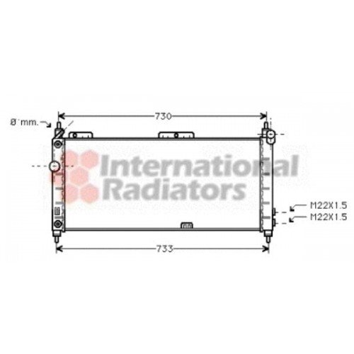 Ψυγείο Νερού OPEL CORSA 1993 - 2000 ( B ) 047906350