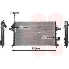 Ψυγείο Νερού OPEL ASTRA 1998 - 2004 ( G ) 048806330