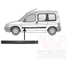Φάσα Πόρτας CITROEN BERLINGO 1996 - 2002 ( I )( MF ) Εμπρός Αριστερά 049806542