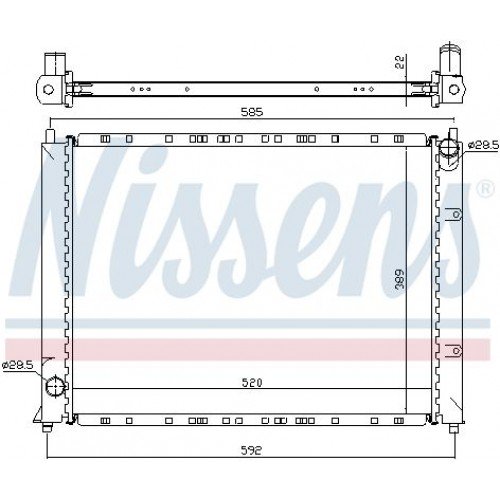 Ψυγείο Νερού ROVER 25 2000 - 2004 ( RF ) 051106300