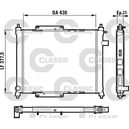 Ψυγείο Νερού ROVER 25 2000 - 2004 ( RF ) 051106310