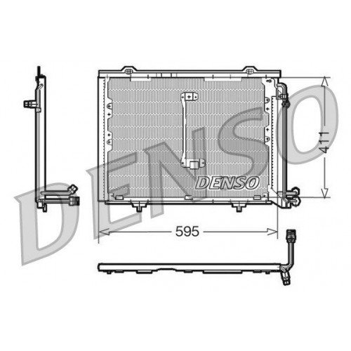 Ψυγείο A/C (Εξωτερικό) MERCEDES C CLASS 1993 - 1995 ( W202 ) 051606400