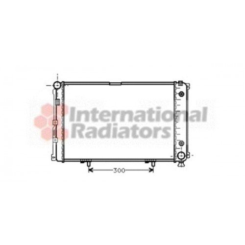 Ψυγείο Νερού MERCEDES 190E 1984 - 1993 ( W201 ) 051906300