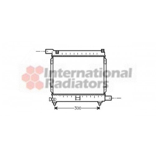 Ψυγείο Νερού MERCEDES 190E 1984 - 1993 ( W201 ) 051906310