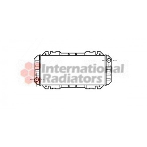 Ψυγείο Νερού FORD ESCORT 1981 - 1985 MK3 053506320 Ψυγείο Νερού FORD ESCORT 1981 - 1985 MK3 053506320