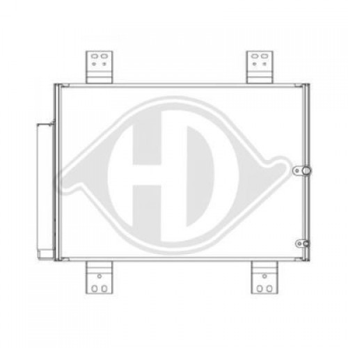 Ψυγείο A/C (Εξωτερικό) DAIHATSU TERIOS 2006 - 2009 ( J200 ) 054606400