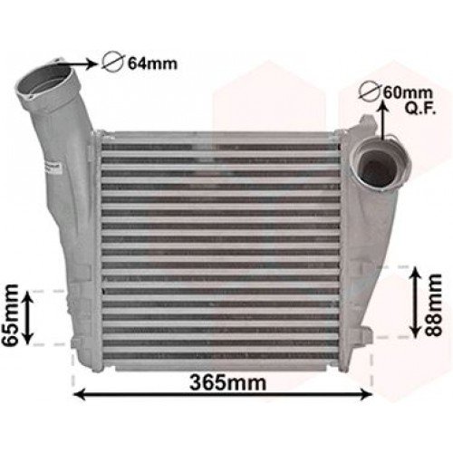 Ψυγείο Intercooler PORSCHE CAYENNE 2007 - 2010 ( 957 ) 056106212