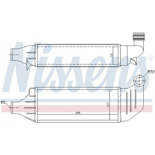 Ψυγείο Intercooler FORD MONDEO 1996 - 2000 ( Mk2 ) 056906200