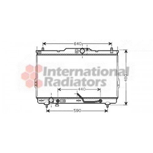 Ψυγείο Νερού HYUNDAI SANTA FE 2000 - 2004 ( SM ) 057006350