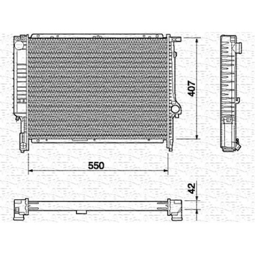 Ψυγείο Νερού BMW 3 Series 1990 - 1995 ( E36 ) 059206330