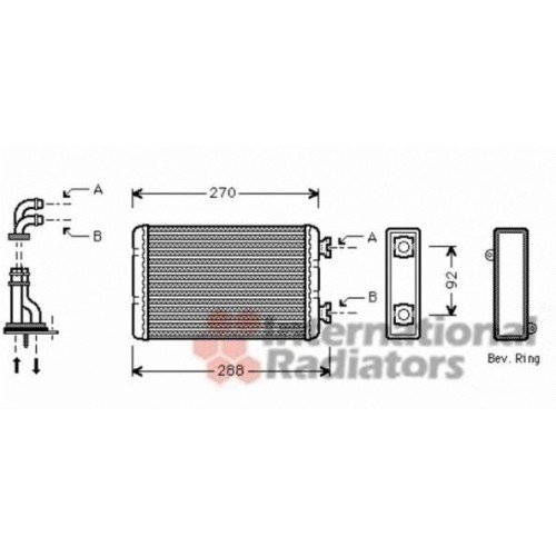 Ψυγείο Καλοριφέρ BMW 3 Series 1995 - 2000 ( E36 F/L) 059306500