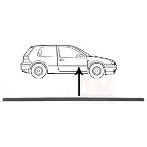 Φάσα Πόρτας VW GOLF 1998 - 2004 ( Mk4 ) Εμπρός Δεξιά 059706541