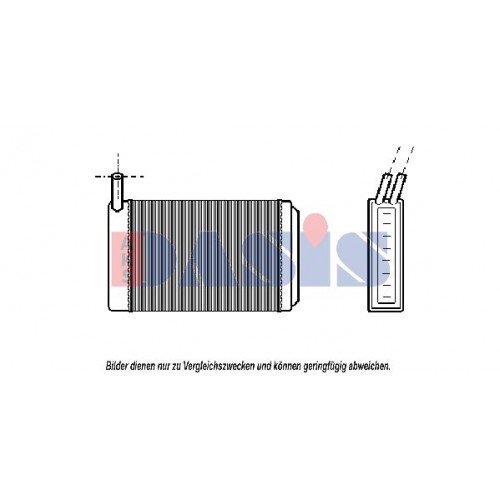 Ψυγείο Καλοριφέρ AUDI 80 1979 - 1984 ( 81 ) ( 85 ) ( B2 ) 060706500