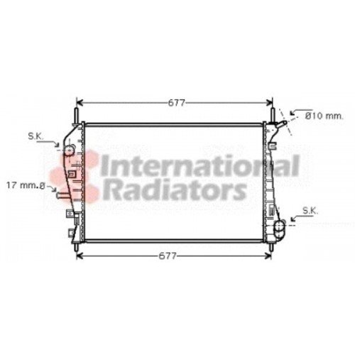 Ψυγείο Νερού FORD MONDEO 2003 - 2007 ( Mk3b ) 061906330