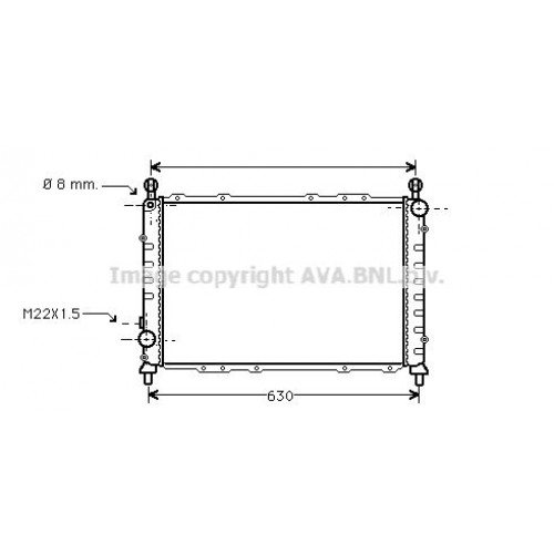Ψυγείο Νερού ALFA ROMEO 145 1994 - 1999 ( 930 ) 066406300