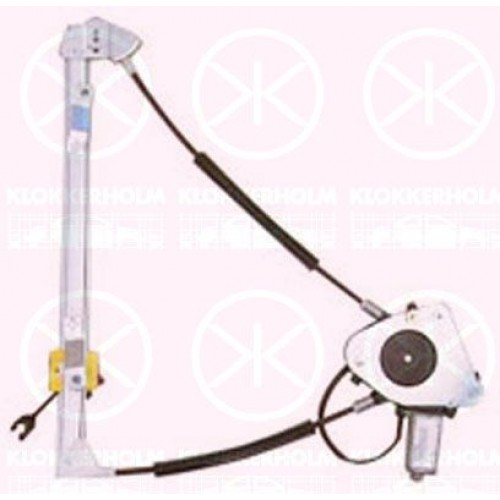 Γρύλος Παραθύρου Ηλεκτρικός Με Μοτέρ RENAULT MEGANE 1996 - 1998 Εμπρός Αριστερά 067207047